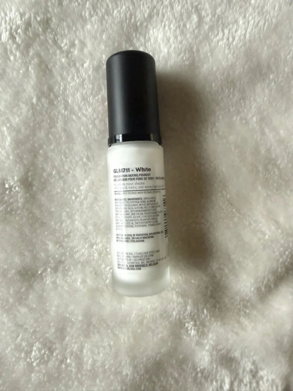 L.A. Girl Pro Color Matte Foundation Mixing Pigment White 1oz GLM711 Lightening